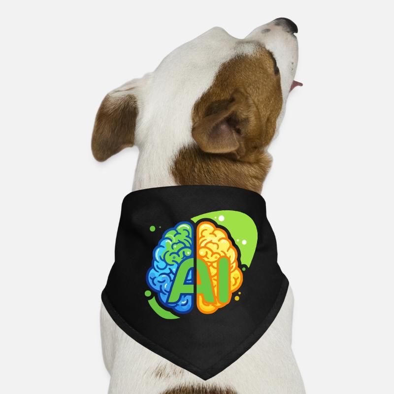 AI logo Dog Bandana