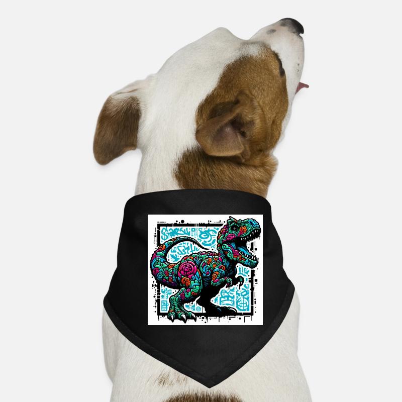 Dinosaurier Hunde-Bandana