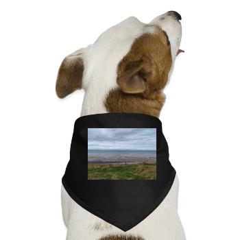 Nordsee - Hunde-Bandana - Schwarz - Vorne