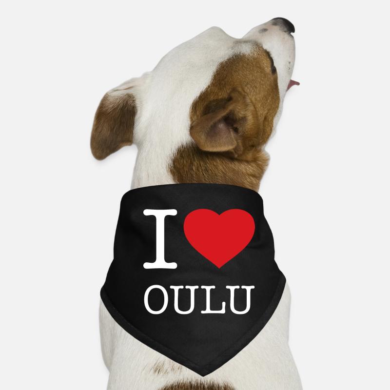 J'AIME OULO Bandana pour chien