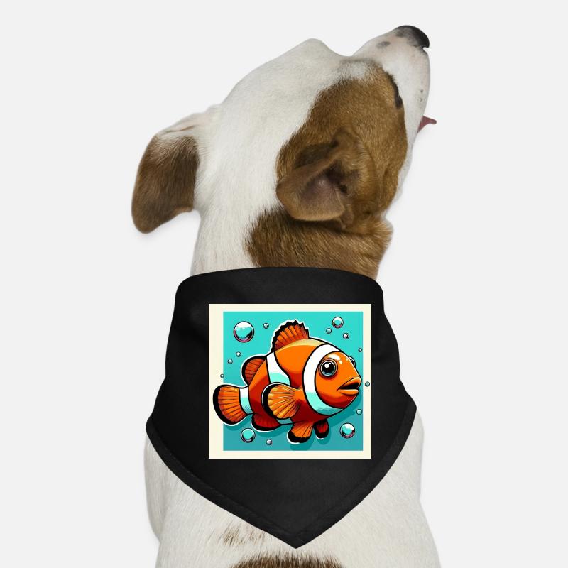 Clownfisch Hunde-Bandana