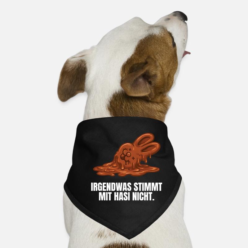 Schokoladenhase Ostern Hunde-Bandana