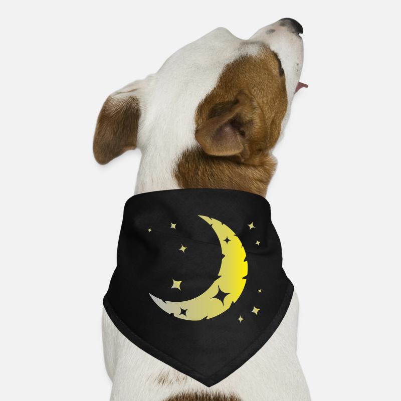 Moon and stars Dog Bandana