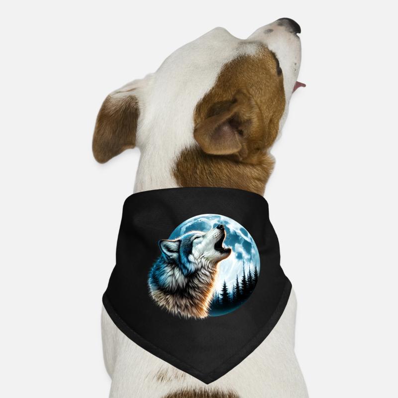 Loup Bandana pour chien