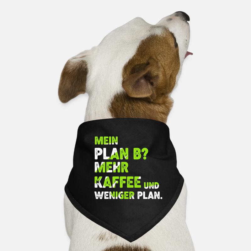 More coffee instead of plan B Dog Bandana