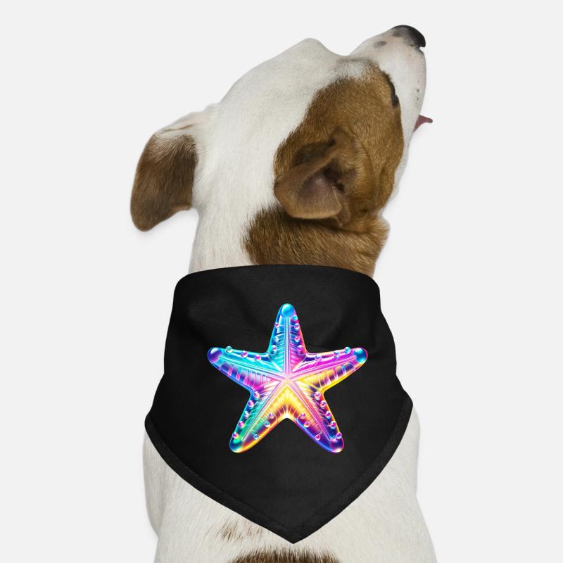 Étoile de mer Bandana pour chien