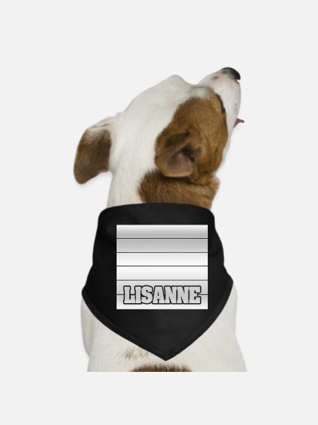 Lisanne - Bandana pour chien - noir - Devant