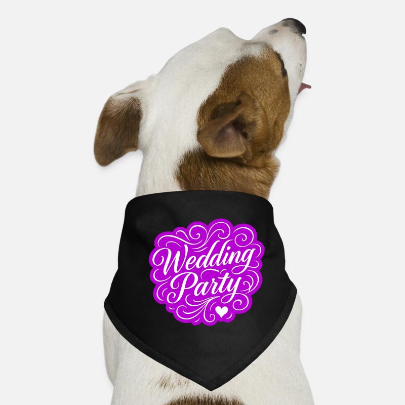 Wedding Party Wedding Party Dog Bandana