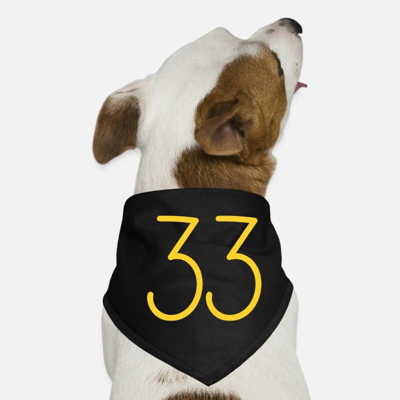 33 Hunde-Bandana