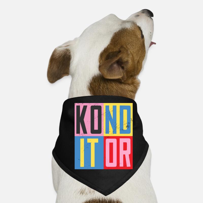 Konditor Design Hunde-Bandana