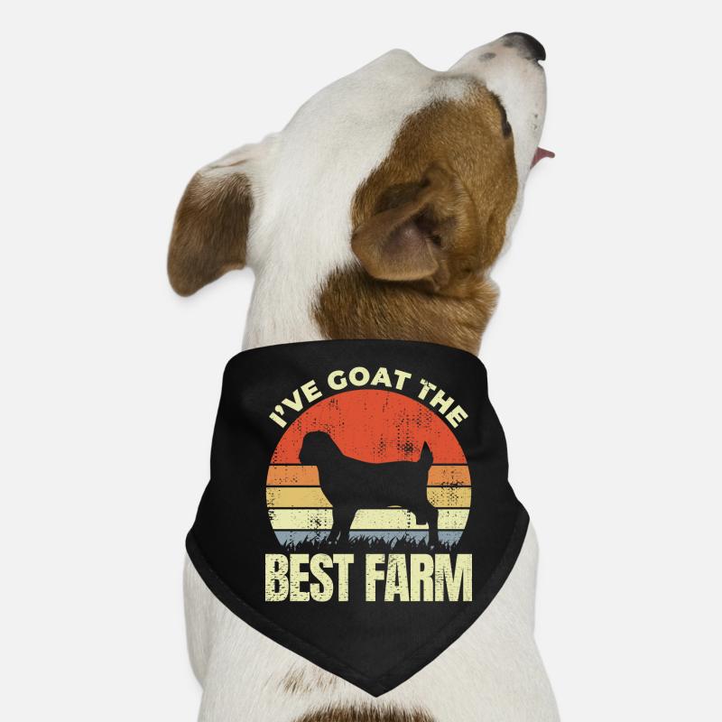 Dicton de l’agriculteur Bandana pour chien