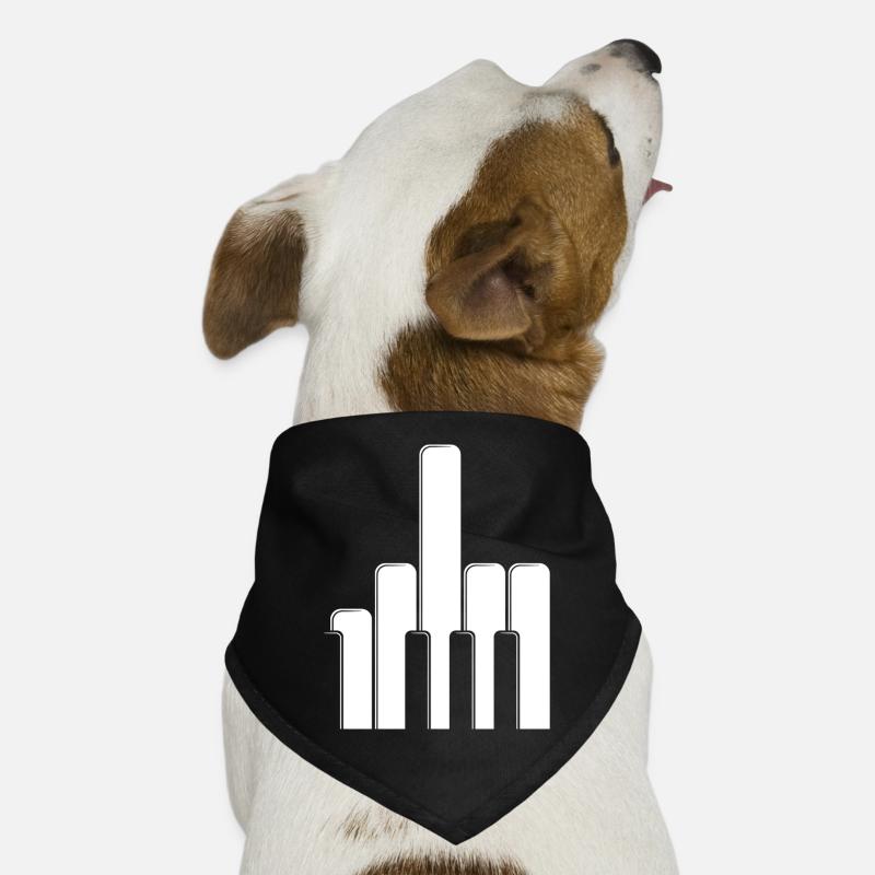 Touches de piano Majeur Bandana pour chien