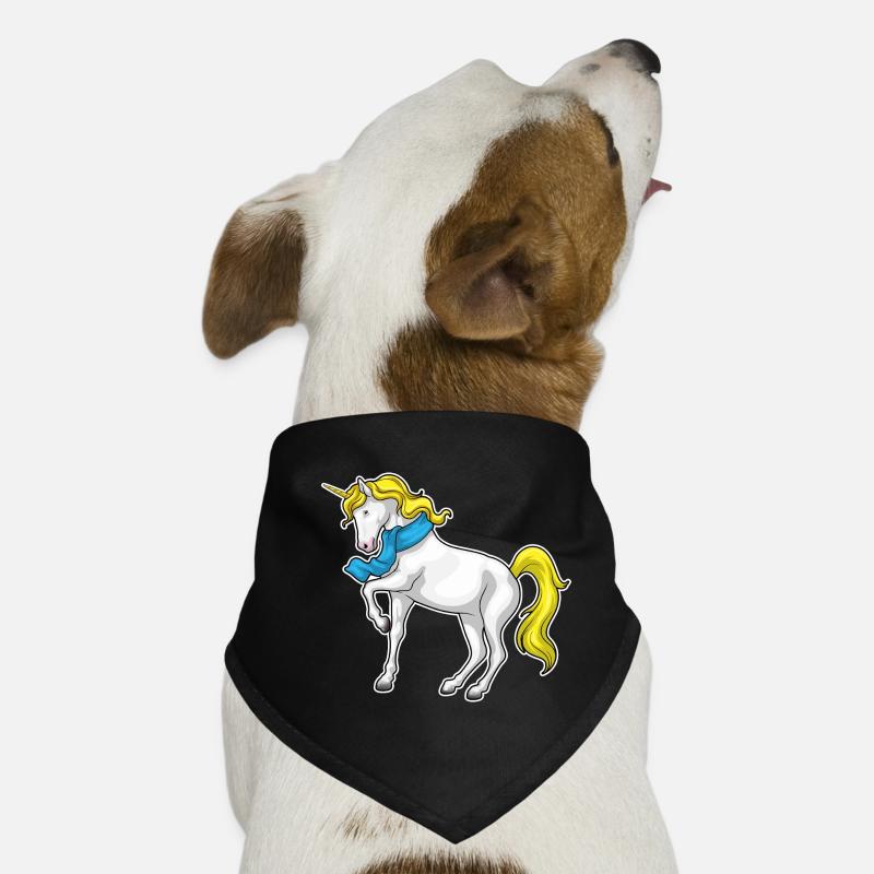 Einhorn Schal Hunde-Bandana