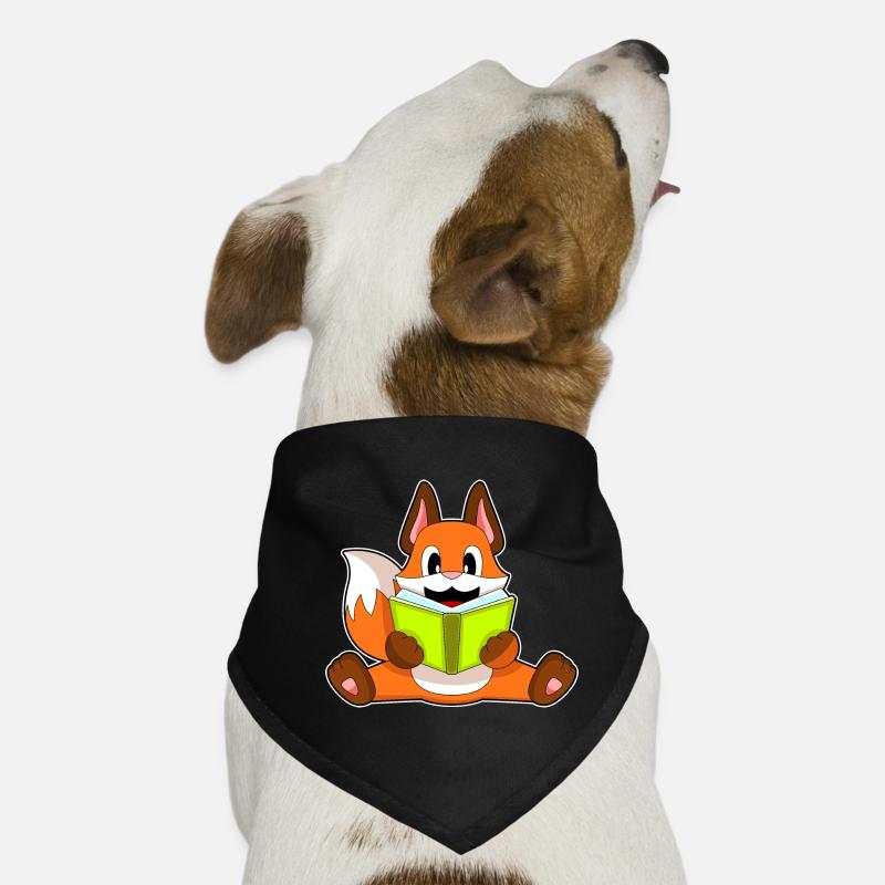 Livre de Fox Nerd Bandana pour chien