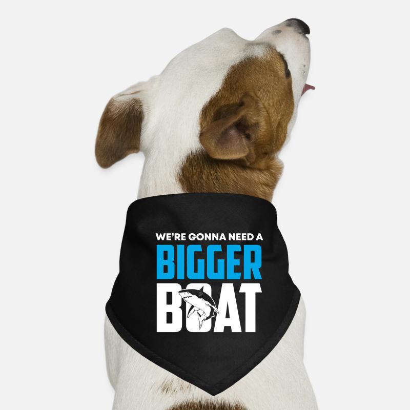 Grand requin blanc Requin Poisson Nage Bandana pour chien