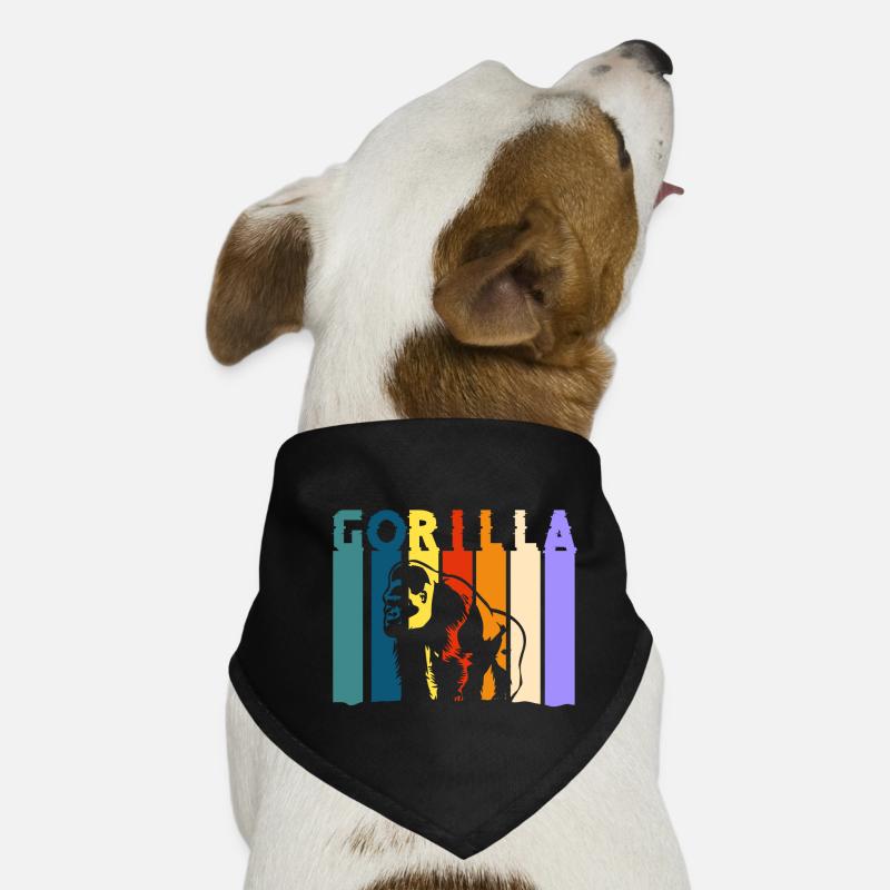 Gorilla Banane Schimpanse Hunde-Bandana