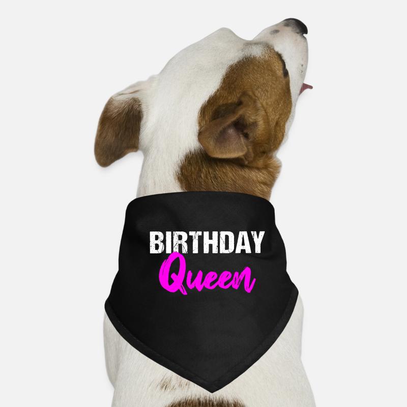 Reine d’anniversaire Bandana pour chien