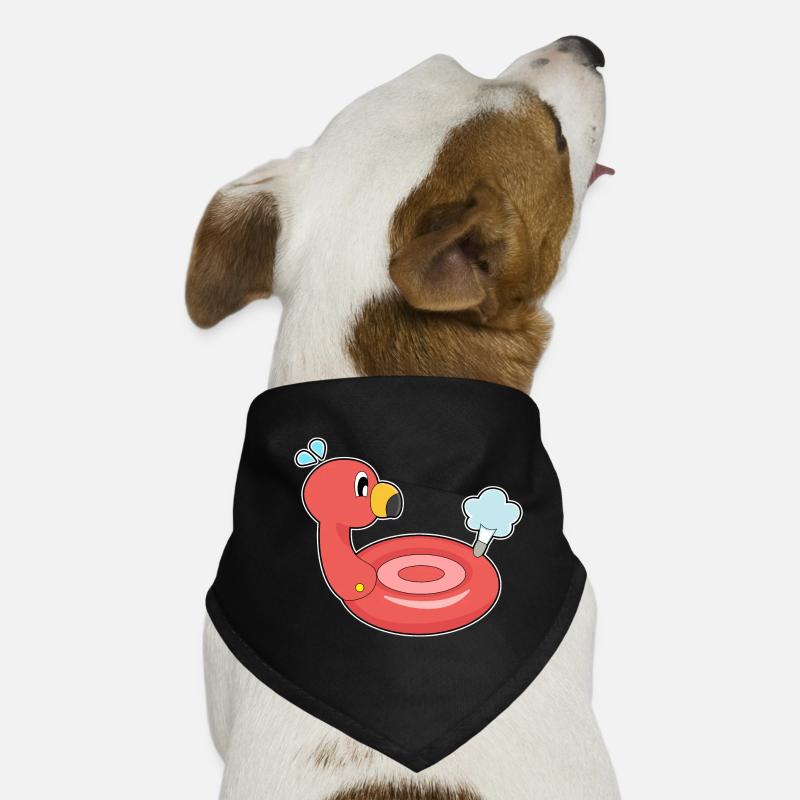 Flamingo Luftmatratze Hunde-Bandana