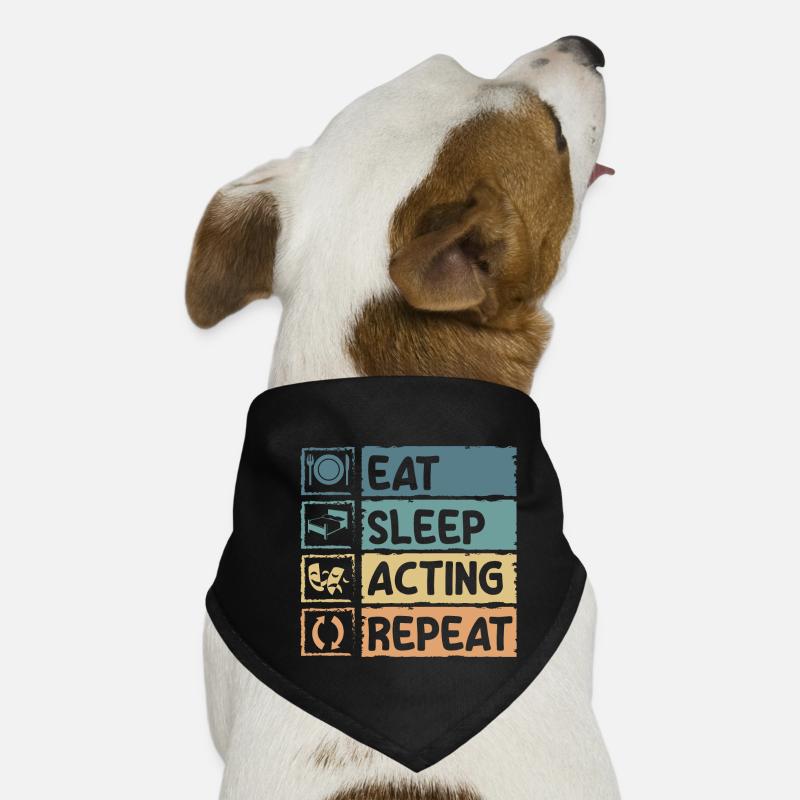 Comédie d’interprétation d’acteur Bandana pour chien