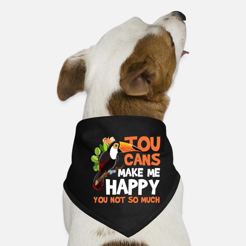 Toucan Tier Exotisch Hunde-Bandana
