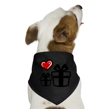 Geschenke - Hunde-Bandana - Schwarz - Vorne