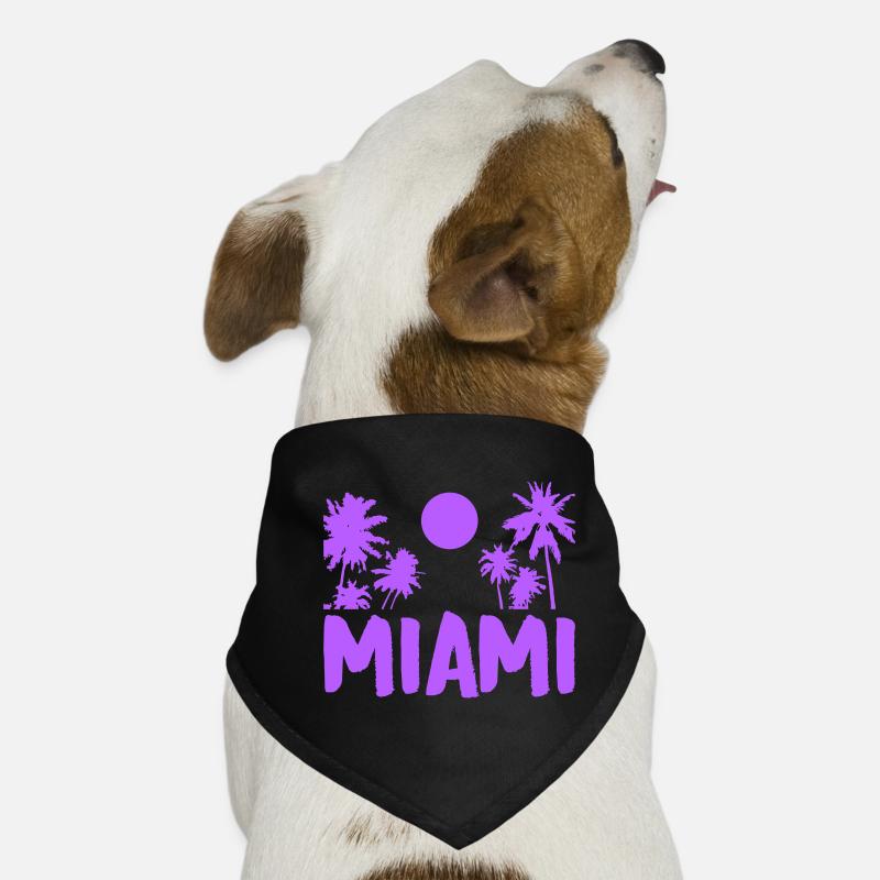 Miami Bandana pour chien