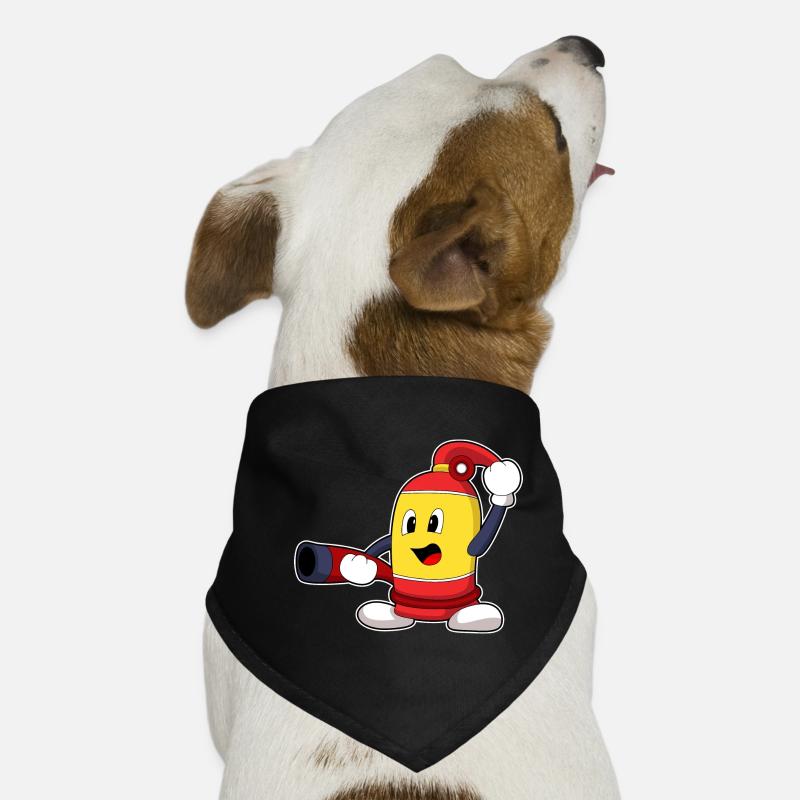 Firefighter Fire Hose Fire Brigade Dog Bandana