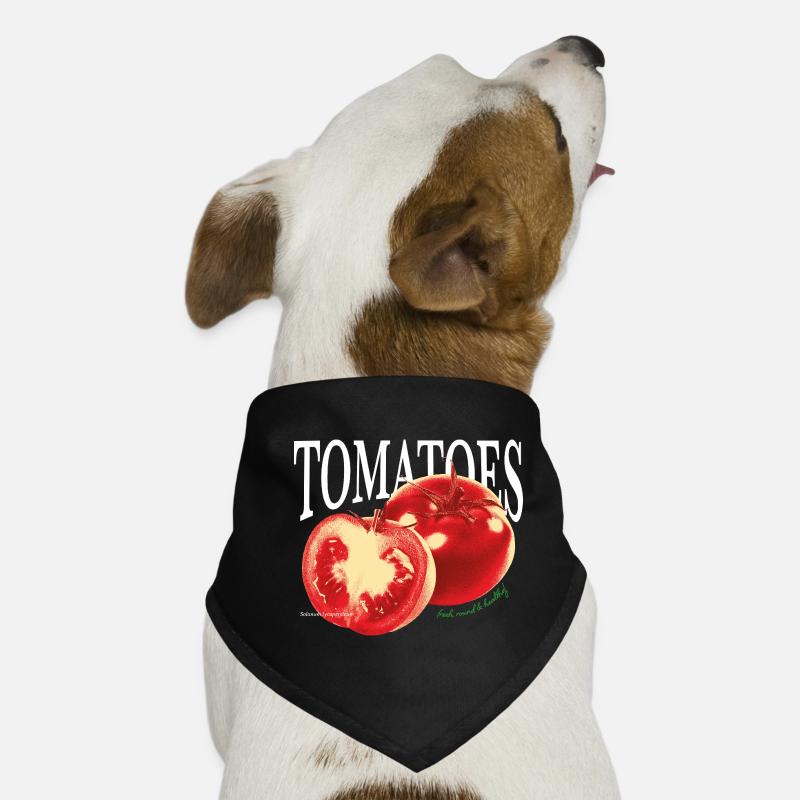Tomates – Fresh Foodie Statement Bandana pour chien