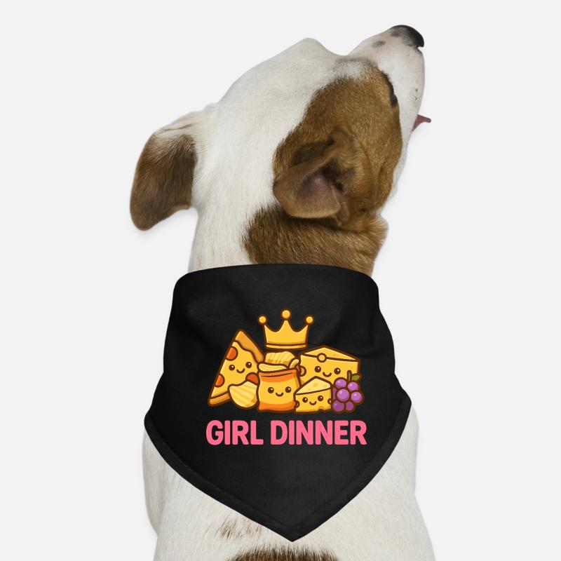 Dîner entre filles Bandana pour chien