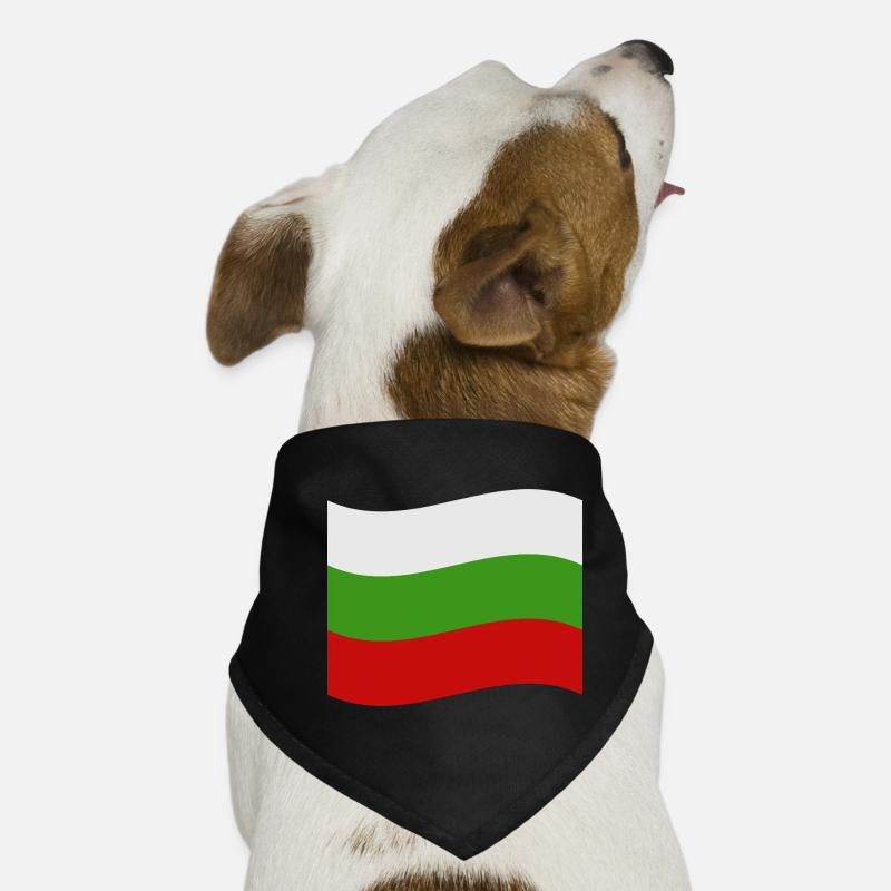 Drapeau bulgare Bandana pour chien