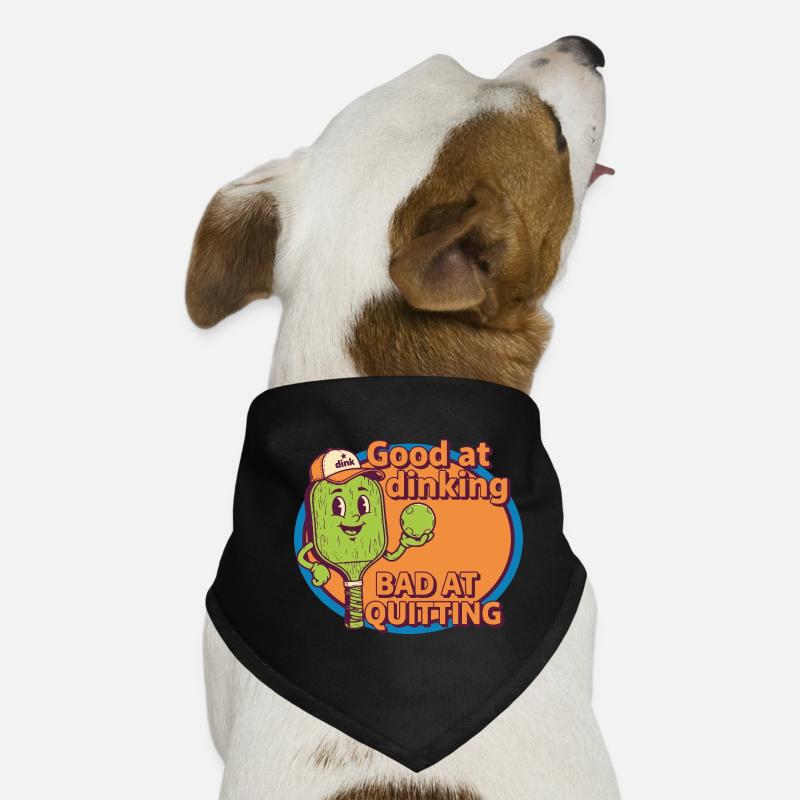 Pickleball Funny Player Good At Dinking Bad At Dog Bandana