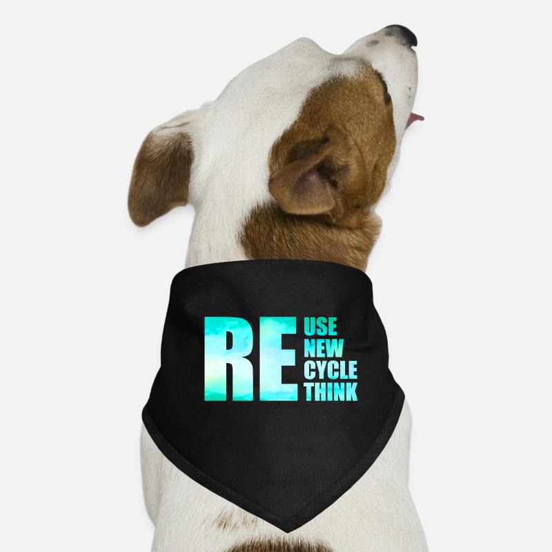 Réutiliser Renouveler Repenser Bandana pour chien