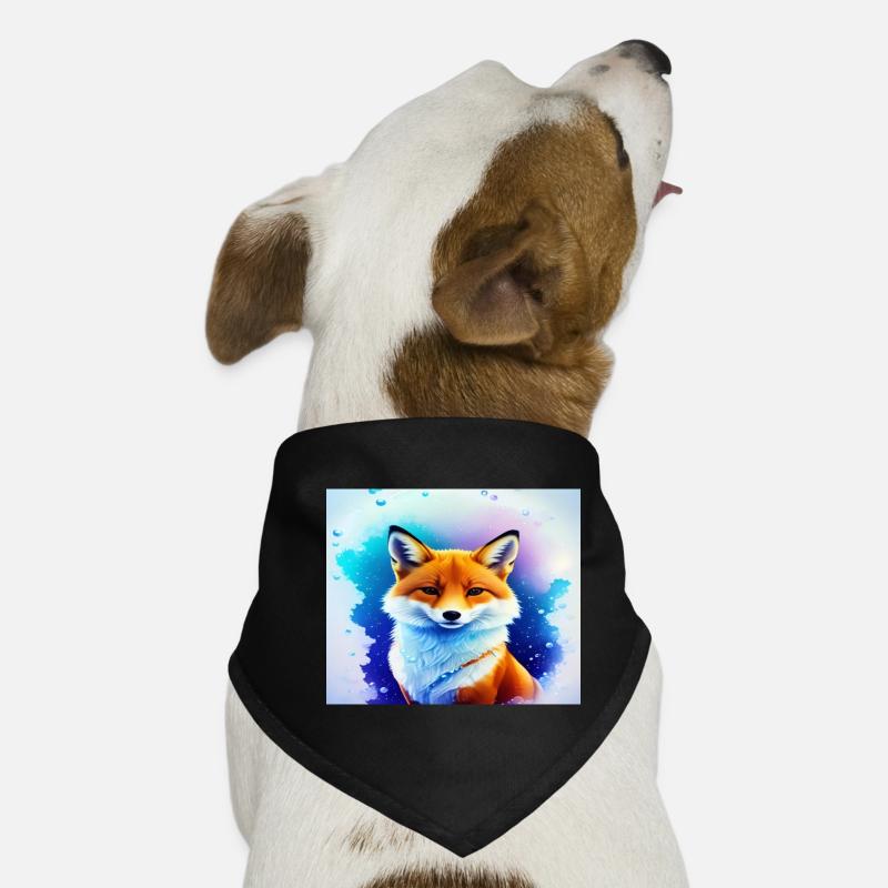 Neon Fee Fuchs Hunde-Bandana