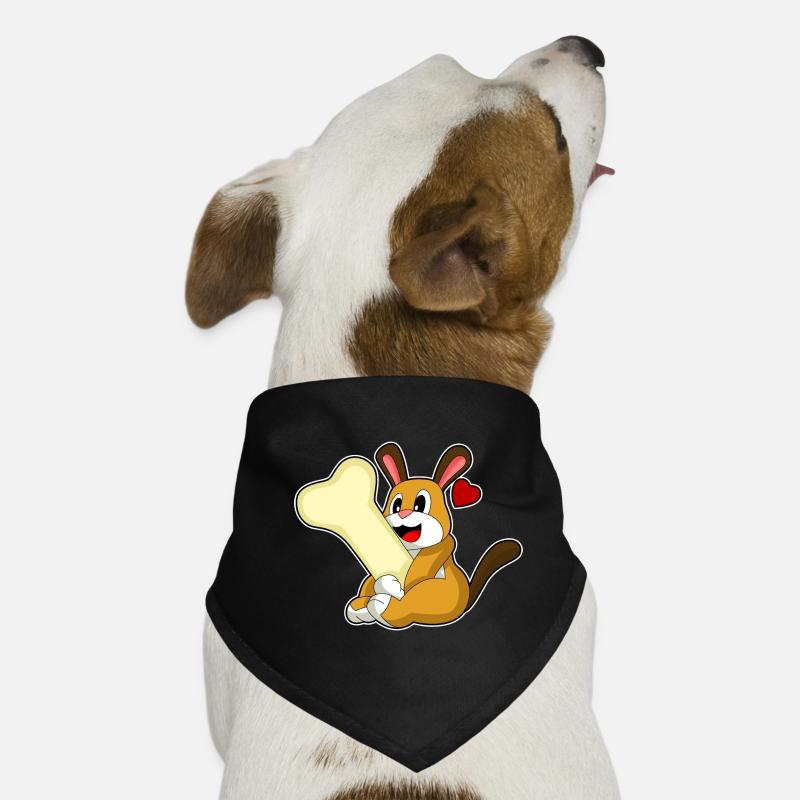Dog bones Dog Bandana