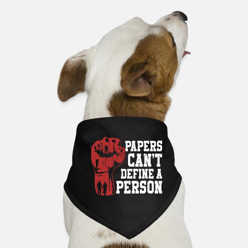 Humanity Papers Can't Define A Person Dog Bandana