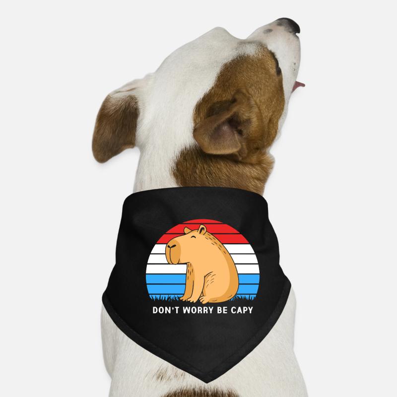 Capybara Hunde-Bandana