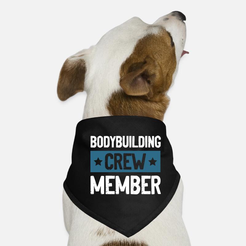 Équipe de culturisme Bandana pour chien
