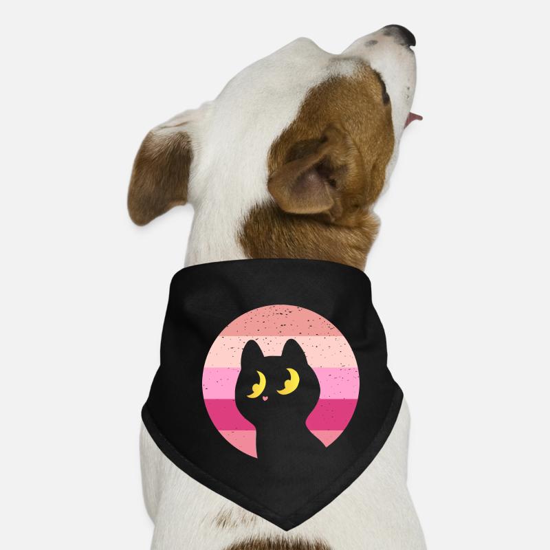 Chat Rétro Bandana pour chien
