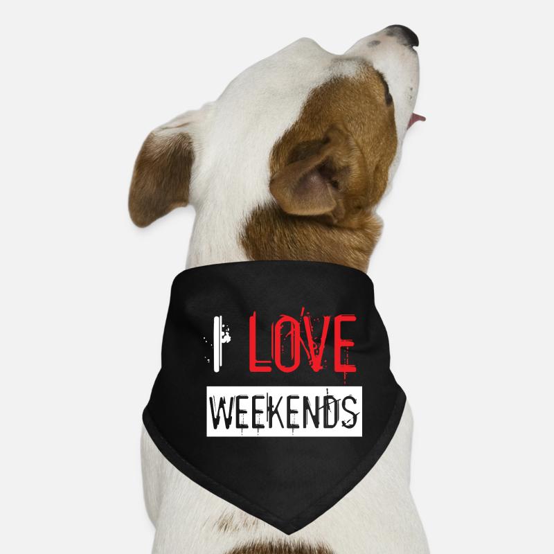 Love Red Paint Splatter Distressed Urban Design Dog Bandana
