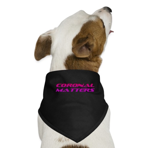 Coronal Matters logo - Bandana til din hund