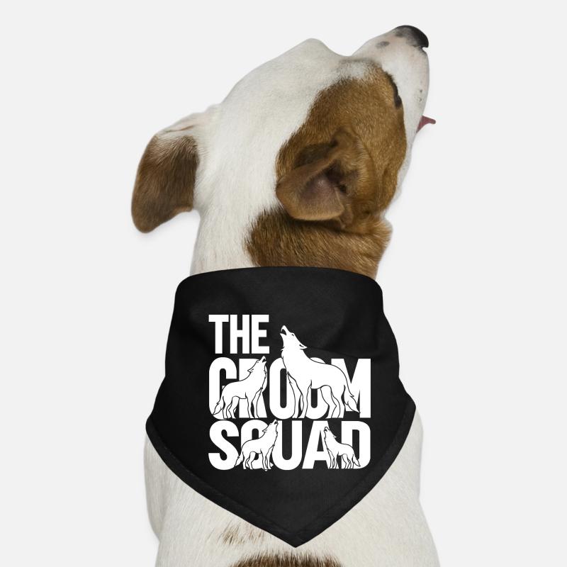 Escouade de mariés Bandana pour chien
