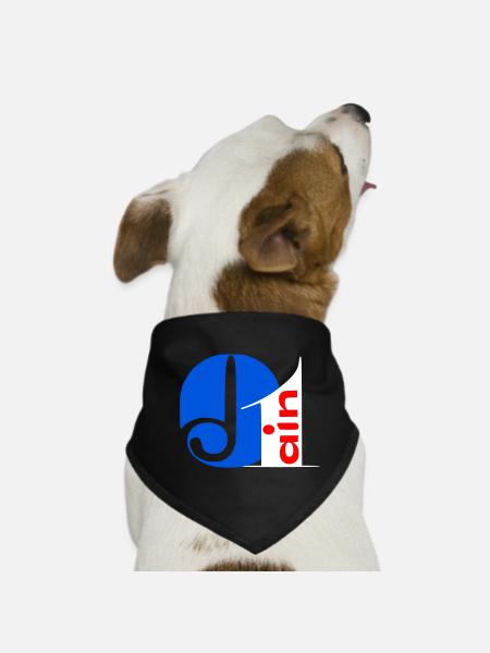 Ain - Bandana pour chien - noir - Devant