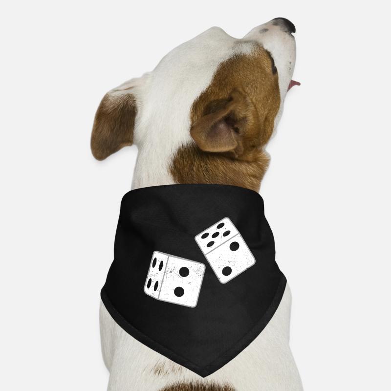 67 - Sixty Seven Number 67 Meme Dice Roll Six Dog Bandana