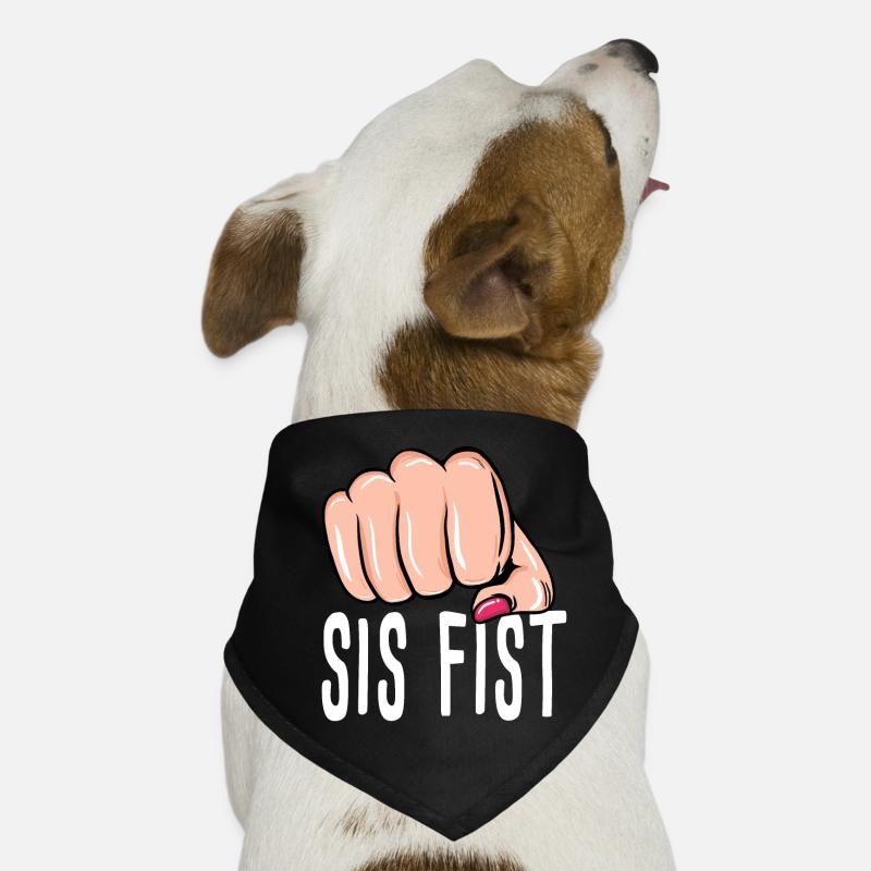 Fist - Sister Fist - Boîte - Boxe Bandana pour chien