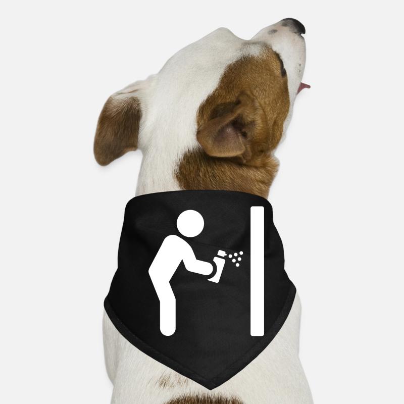 Graffiti Sprayer Dog Bandana