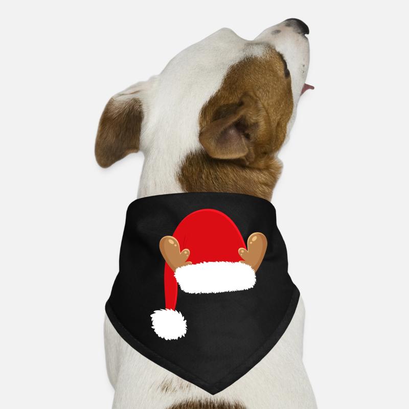 Weihnachten Nikolaus Mütze Hunde-Bandana