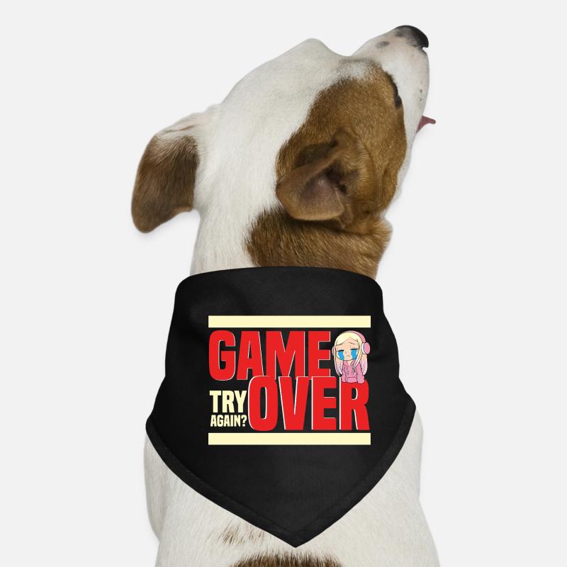 Game Over Retro Humor Again? Dog Bandana