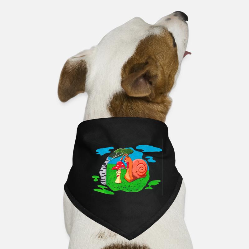 Front champignon Bandana pour chien