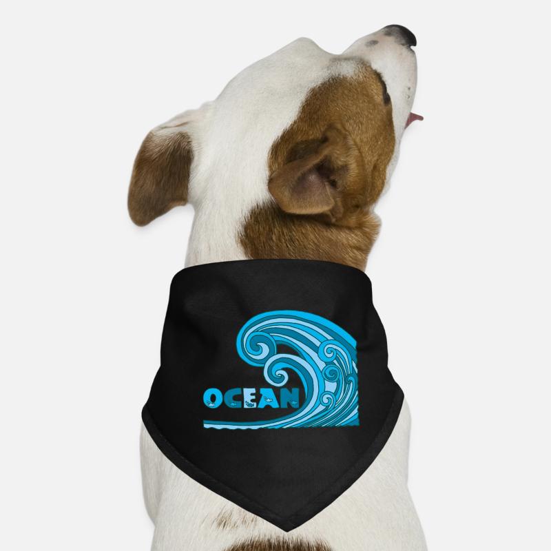Die Welle Hunde-Bandana