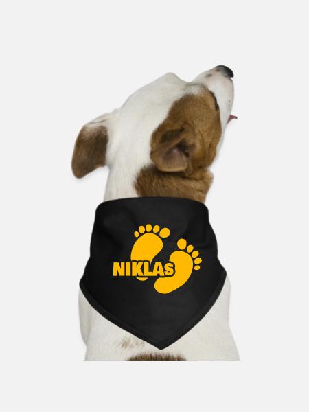 Bébé Niklas - Bandana pour chien - noir - Devant